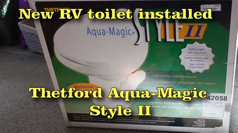 Thetford aqua magic toilet
